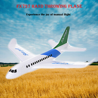 

B737 Foam Throwing Gliding Civil Aviation Inertia Aircraft Toy Hand Launch Model