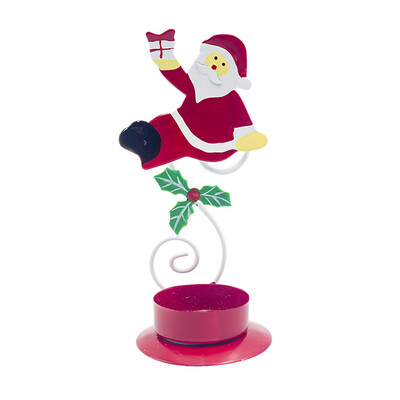 

Siaonvr Christmas Decoration Candlestick Desktop Decoration Home Decor Christmas Gift