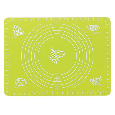 

Silicone Thickening Flour Rolling Scale Mat Fondant Cookie Pad Baking Tool