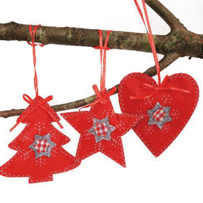 

〖Follure〗Christmas Tree Decoration Non-woven Sewing Accessories