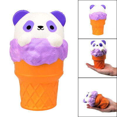

Gotoamei Panda Squish Ice Cream Scented Slow Rising Squishies Toy Furry Stress Relief