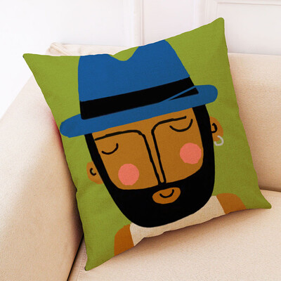 

〖Follure〗Cotton Linen Square Home Decorative Throw Pillow Case Sofa Waist Cushion Cover