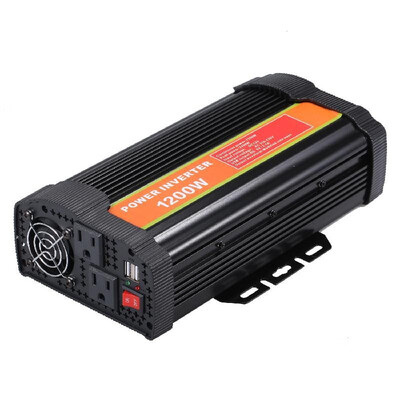 

1200W Modified Sine Wave Inverter High Frequency Power Watt Power Inverter DC 12V to AC 110V-120V 220V-240V Converter Car Power Ch