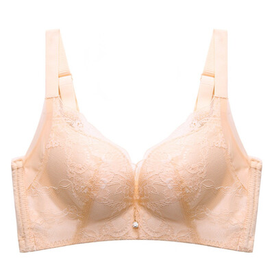 

〖Follure〗Womens Shaping Full Coverage Minimizer Bra Ultra-Thin Sexy Lace Wireless Bra
