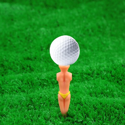 

6Pcs 80mm Novel Bikini Male Golf Tees Male Model Golf Tees Divot Tools