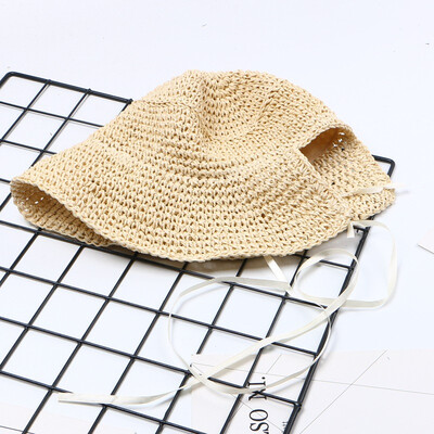 

2019 Hat womens spring&summer fashion visor Hat straw fisherman Hat tide casual straw hat Joker Hat