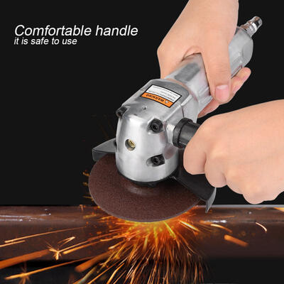 

Greensen 4in Sanding Pad Angle Grinder Polisher Pneumatic Grinding Polishing Tool 11000rpm