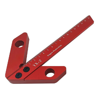 

Center Finder Scribe Square Center Measuring Tool 4590 Degree Right Angle Line Guage Carpenter Ruler