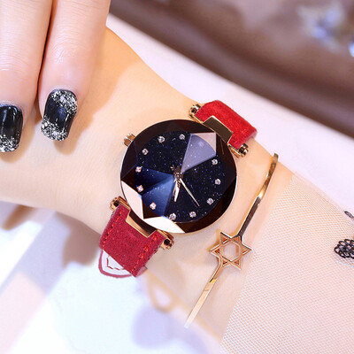 

2019 new waterproof net red trembles with ladies watch female students Korean version of simple fashion trend ins wind
