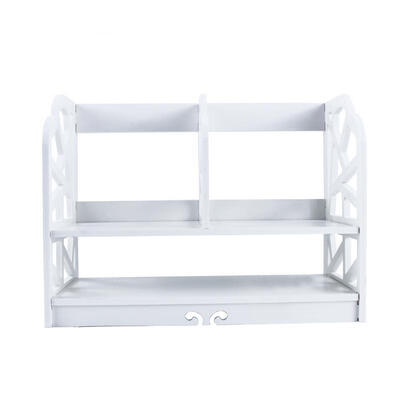 

Greensen 2 Tiers DIY Shelving CD Book Storage Box Unit Display Bookcase Shelf Home Office