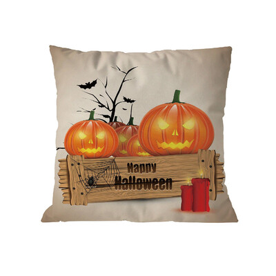 

〖Follure〗Happy Halloween Pillow Cases Polyester Sofa Cushion Cover Home Decor