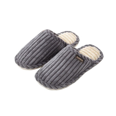

CHUNNUANYANG Corduroy cotton slippers autumn&winter home 12312