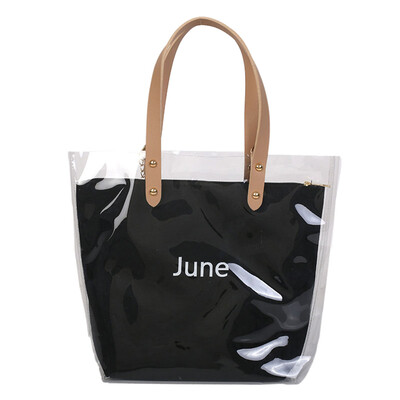 

Fashion Women Transparent Bag Clear PVC Tote Messenger Bags Lady Laser Holographic Shoulder Bag Female Grain Crossbody Bag 10