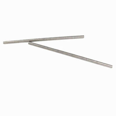 

Threaded Rod Sliver Stainless Steel Lead Screw Rod Replacement Bar Stick Replacement for 3D Printer