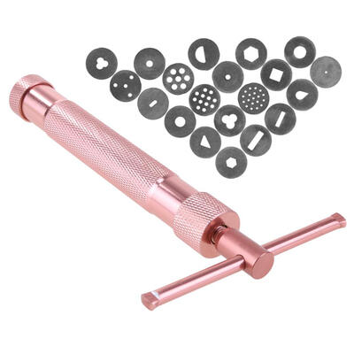 

DIY Craft Pottery Clay Extruder Fondant Cake Slime Pastry Gun Modeling Tool