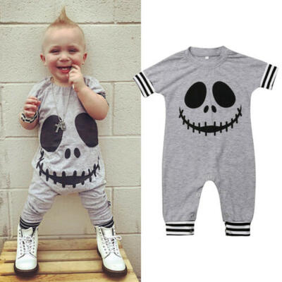

Halloween Newborn Baby Boy Girl Cartoon Romper Bodysuit Jumpsuit Outfits Clothes