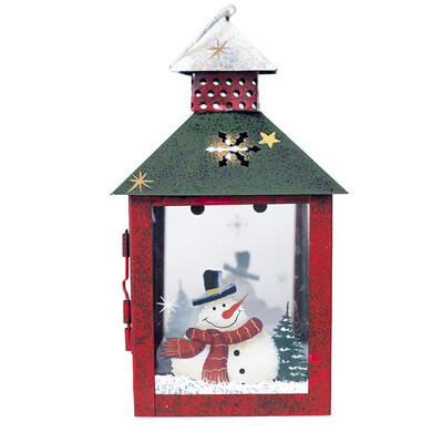 

〖Follure〗Snowman Christmas Decorations Iron Shapes Ornaments Craft Xmas Gifts
