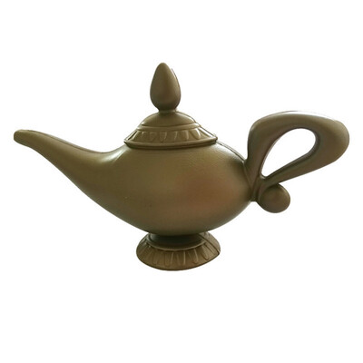 

Magic Halloween Christmas Panto Arabian Plastic Cosplayfor Genie Lamp Fancy Dress Prop For Children Home Decorations Party