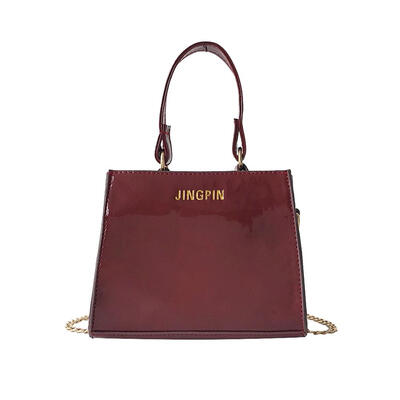 

Fashion Women Crossbody Bag Patent Leather Handbag Chain Shoulder Bags Gift