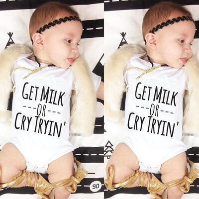 

Newborn Baby Boy Girl Clothes Summer Romper Bodysuit Cotton Sunsuit Outfits