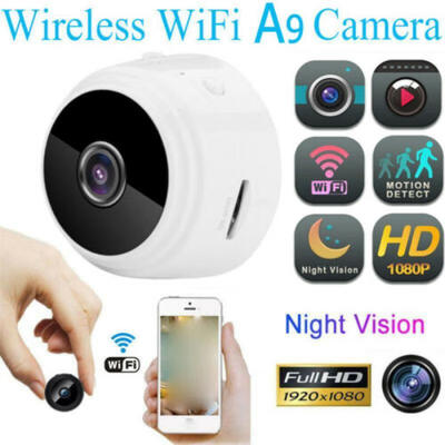 

Mini Camera Wireless Wifi IP Home Security HD 1080P DVR Cam Night Vision Remote