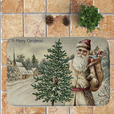 

〖Follure〗Merry Christmas Welcome Doormats Indoor Home Carpets Decor 40x60CM