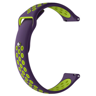 

〖Follure〗Soft Silicone Band Wrist Strap 20mm For Garmin Forerunner 245245M Smart Watch
