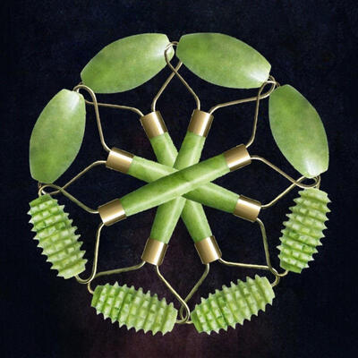 

Fashion Portable Jade Facial Massage Roller Face Body Head Nature Beauty Tool