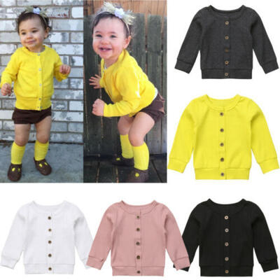 

Knitted Cardigan Sweater O-Neck Baby Clothing Spring Autumn Kid Knitwear Coat