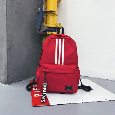 

Double-shoulder bag mens Korean style fashion2018 high school students school school school school school school bag
