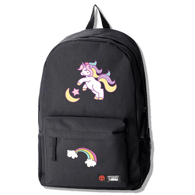 

Personalised Kids Backpack Unicorn Girls Back To School Bag