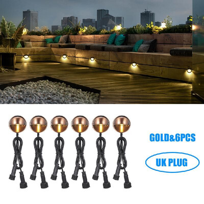 

LEDs Step Light Landscape Yard Lamp Warm White Waterproof IP65 Stair Light for Outdoor Indoor