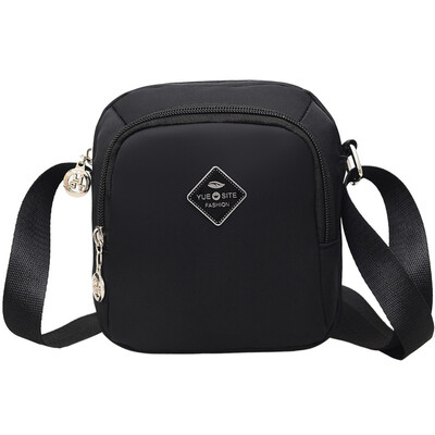 

Oxford cloth canvas small bag portable Joker Messenger bag shoulder bag mini mobile phone coin purse