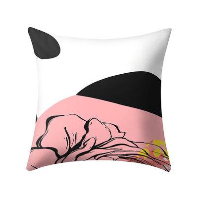 

Toponeto Print Pillow Case Polyester Sofa Car Cushion Cover Home Decor 45 X 45cm