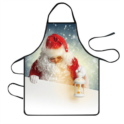 

Siaonvr Christmas Decoration Waterproof Apron Kitchen Aprons Dinner Party Apron