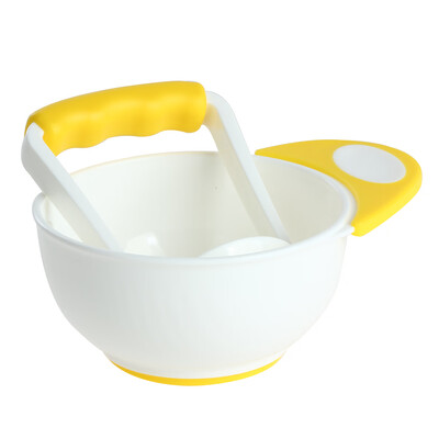 

Fruit Food Supplement Grinding Utensils Food Supplement Tableware 2pcs Bowl
