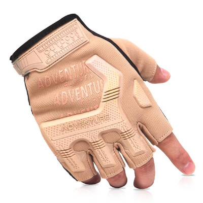 

Outdoor Sports Gloves Half Finger Gloves Cycling Training Hunting Fitness Gaming Half Mitten