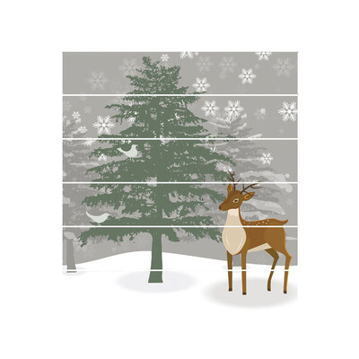 

〖Follure〗Christmas 3D Simulation stair stickers Waterproof Wall Stickers DIY Home Decor