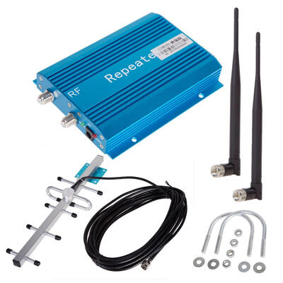 

GSM 900MHz Blue Phone Signal Repeater Booster Amplifier Yagi Antenna Kit