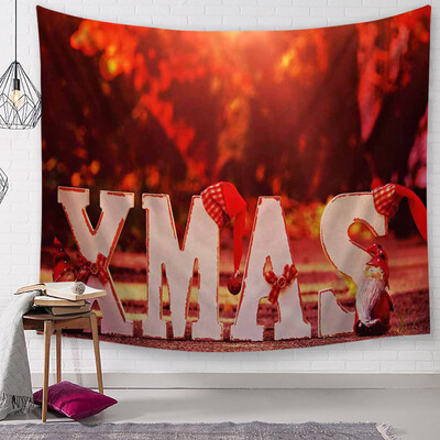 

Toponeto Christmas Tapestry Santa Print Wall Hanging Tapestry Art Home Decor
