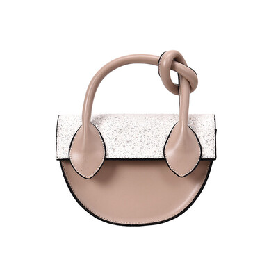 

Famous Designer Top Handle Women Small Handbags Sequin Flap Messenger Bags PU Shoulder Bags Bow for Ladies Saddle Crossbody Bag