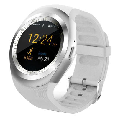 

Smart Y1 Bluetooth V30 Watch Round Support Calling Pedometer Smartwatch