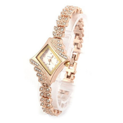 

Watches Women Fashion Luxury Stainless Steel Rose Gold Watch Horse Black Dial Creative Clock Dress Quartz Watch 533