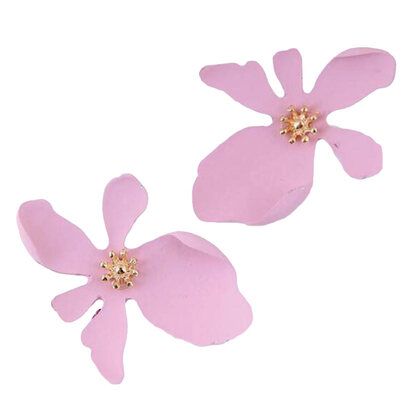 

Fashion Daisy Flower Shape Metal Ear Stud Earrings Women Party Jewelry Gift