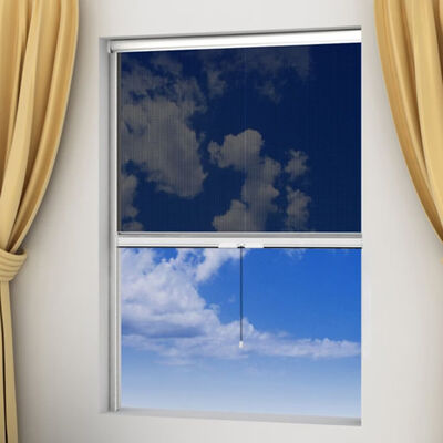 

White Roll Down Insect Screen for Windows 472"x669"