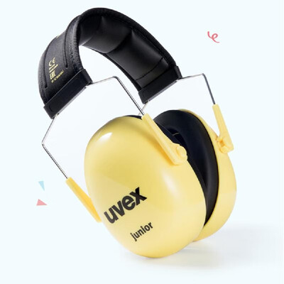 

1Pc UVEX K junior Kids Soundproof Earmuffs Noise Reduction Foam Earmuffs 29dB SNR Adjustable Headband Ear Defenders for 2-14 Years