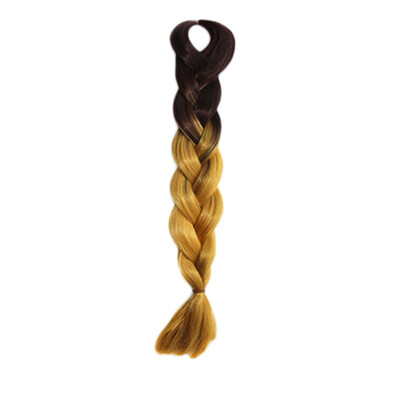 

Gobestart Individual Braid Wigs Big Braids Color Gradient Small Black Dirty Pigtail
