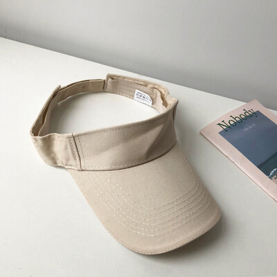 

Empty top hat female summer net red ins tide brand street outdoor Cap sport sun visor UV Sun Hat male