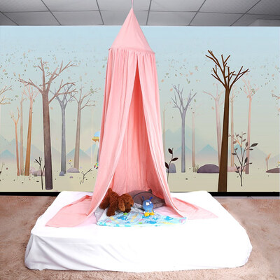 

Multicolor Round Dome Hanging Bed Canopy Mosquito Net Curtain for Baby Kids Playing Home DecorBed NettingMosquito Net Curtain