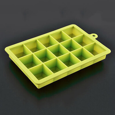 

15-Cube Silicone Ice Mold Tray Mold Set - Make 30 Cubes Bar Tools US